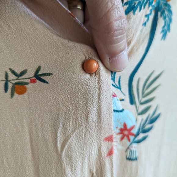 Des Petit Haut Silk-blend Shirt - Picture 5 of 6